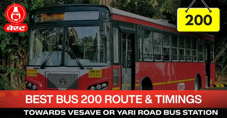 best-bus-200-route-timetable-towards-vesave-or-yari-road-bus-station