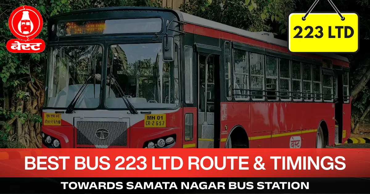 best-bus-223-ltd-route-timetable-towards-samata-nagar-bus-station