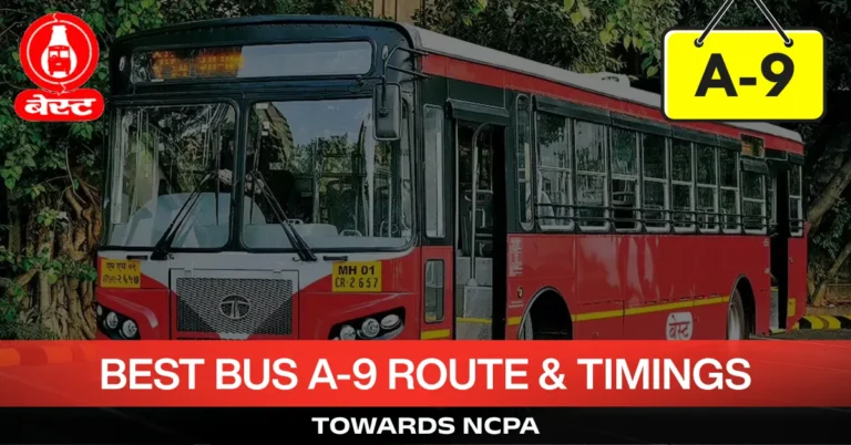 best-bus-a-9-route-timetable-towards-ncpa