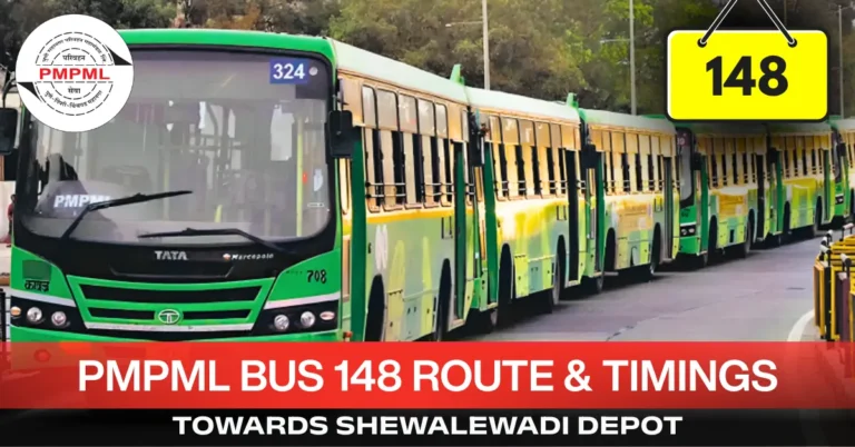 pmpml-bus-148-route-timetable-towards-shewalewadi-depot