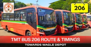tmt-bus-206-route-timetable-towards-wagle-depot