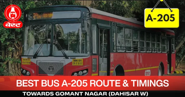 best-bus-a-205-route-timetable-towards-gomant-nagar