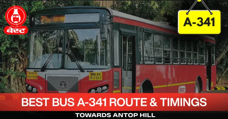 best-bus-a-341-route-timetable-towards-antop-hill